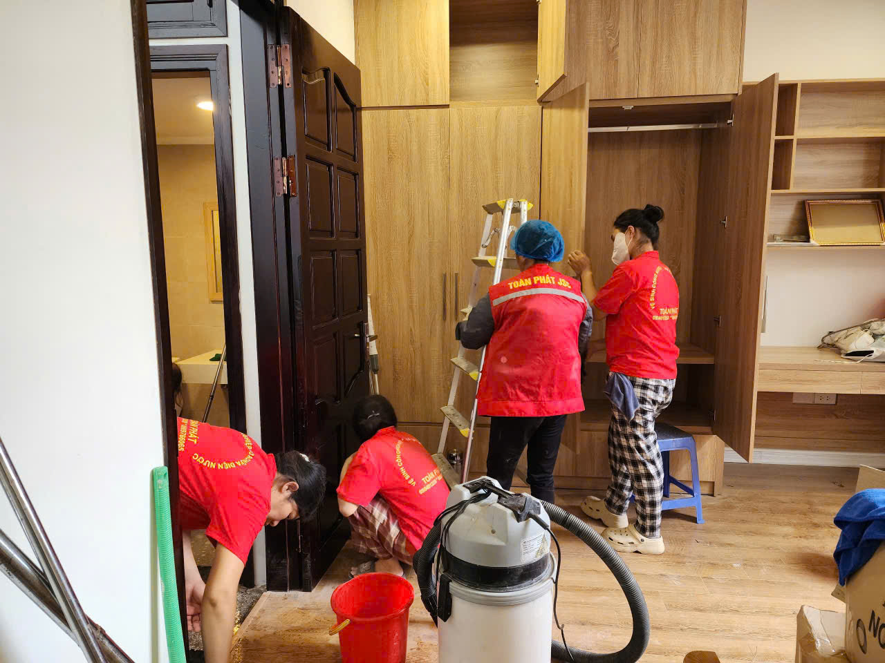 Dọn nhà sau xây dựng